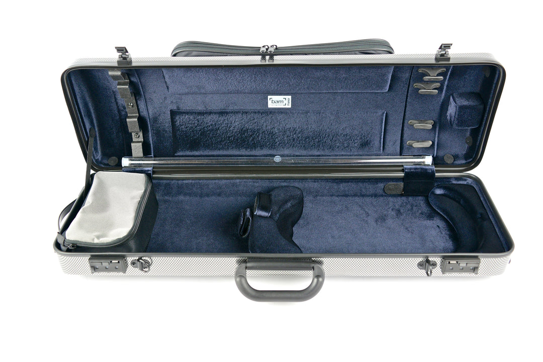 BAM 2011XL Hightech Oblong Violinen Etui mit Tasche