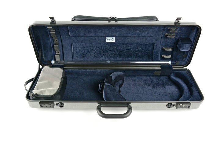 BAM 2011XL Hightech Oblong Violinen Etui mit Tasche