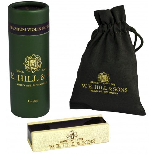 Hill Premium Kolophonium für Violine, dunkel, Umkarton mit 6 Stück, HL-2065