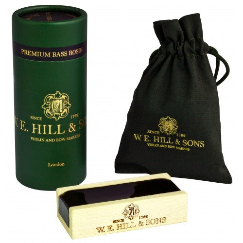 Hill Premium Kolophonium für Kontrabass, dunkel, Box mit 5 Stück, HL-2068