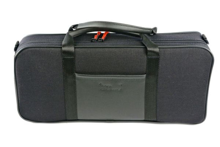 BAM Classic Doppel-Klarinettenetui Bb/A, schwarz, BAM-3128