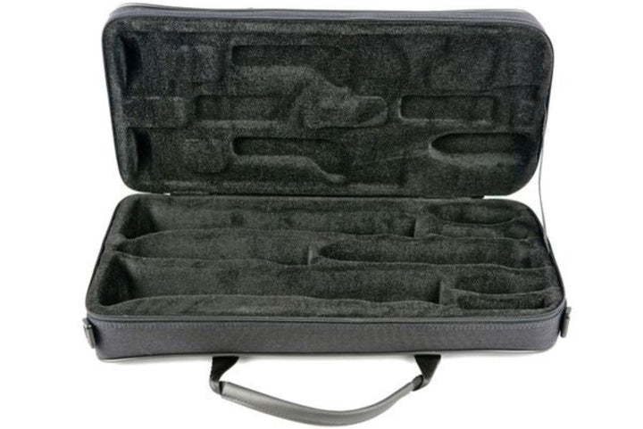 BAM Classic Doppel-Klarinettenetui Bb/A, schwarz, BAM-3128