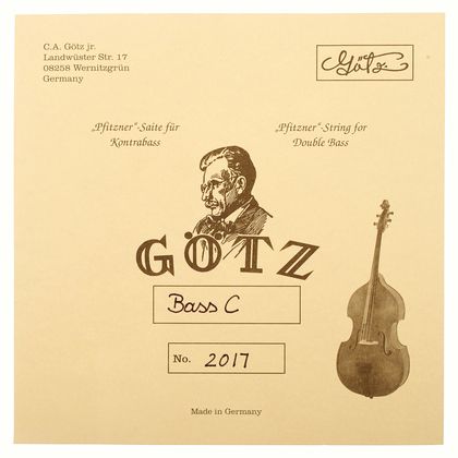 Bass-Saite Pfitzner C 2017, Darm, C2017-Pfitzner