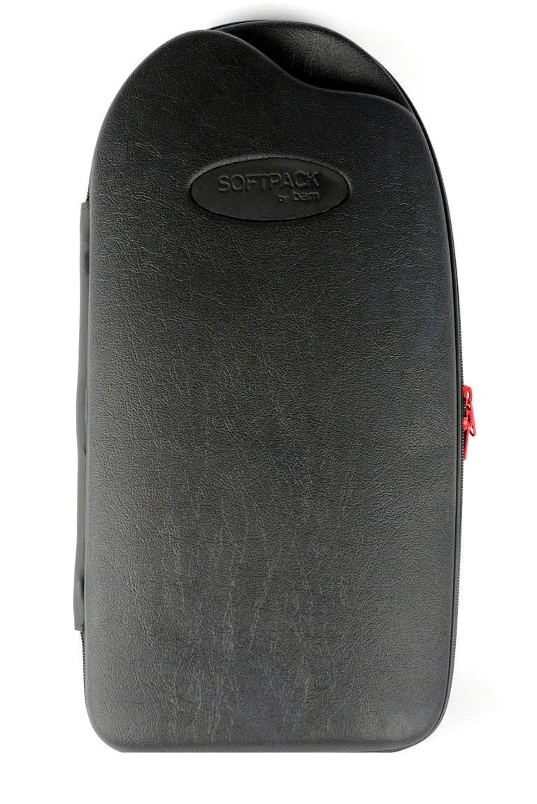 BAM 4010SB Case for Flute (B Foot) and Piccolo and Music Stand, Black