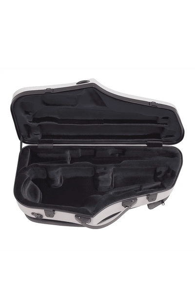 BAM 4120XLNS Hightech Alto- & Soprano Sax Case, Black