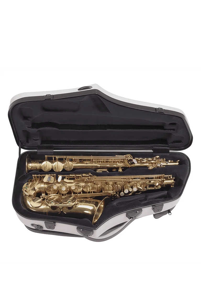 BAM 4120XLNS Hightech Alto- & Soprano Sax Case, Black