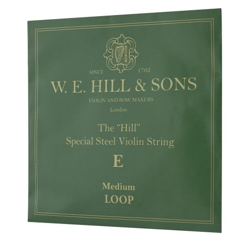 Hill E-Saite für Violine, mittel, mit Schlinge, HL-4410ML