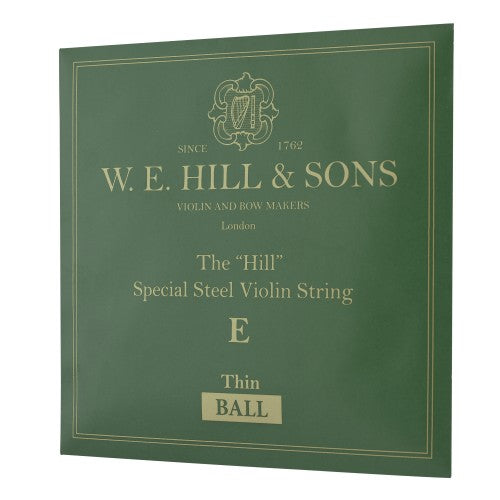 Hill E-Saite für Violine, dünn, mit Kugel, HL-4410WB