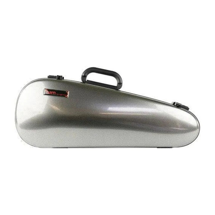 BAM Hightech Cabin Violin Case, BAM-2003XL, Silver carbon look