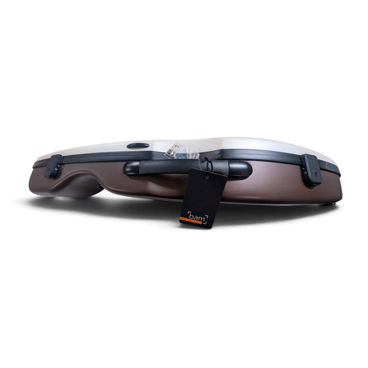 BAM Bonbon Hightech Violinen Etui, Sonderausführung Weiß/Braun