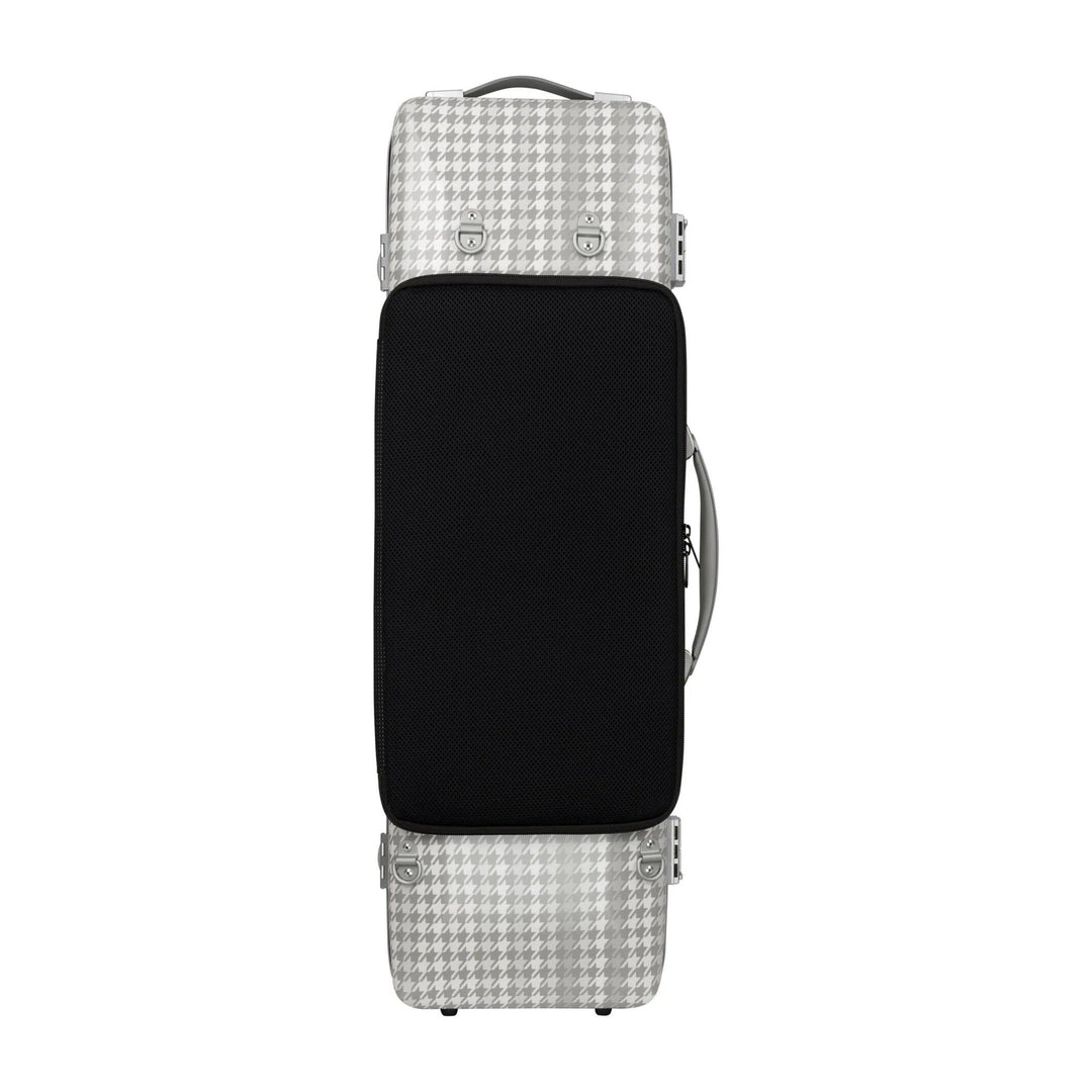 BAM Cabourg Hightech Oblong Violin Case, Silver, Limited Edition, BAM-CAB2018XLS