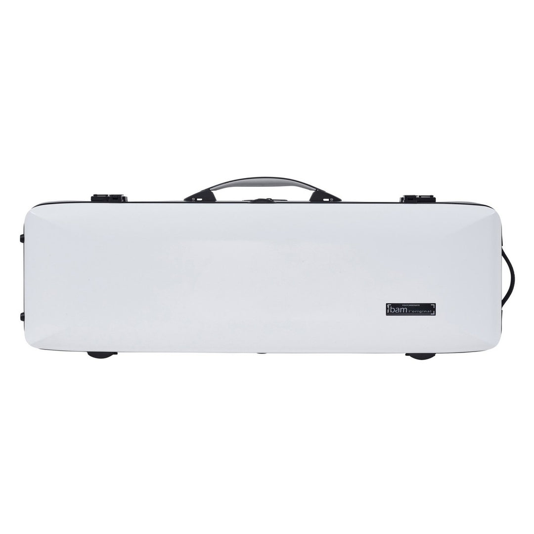 BAM Ice Supreme Hightech Oblong Etui für Violine, weiß, BAM-ICE2018XLW