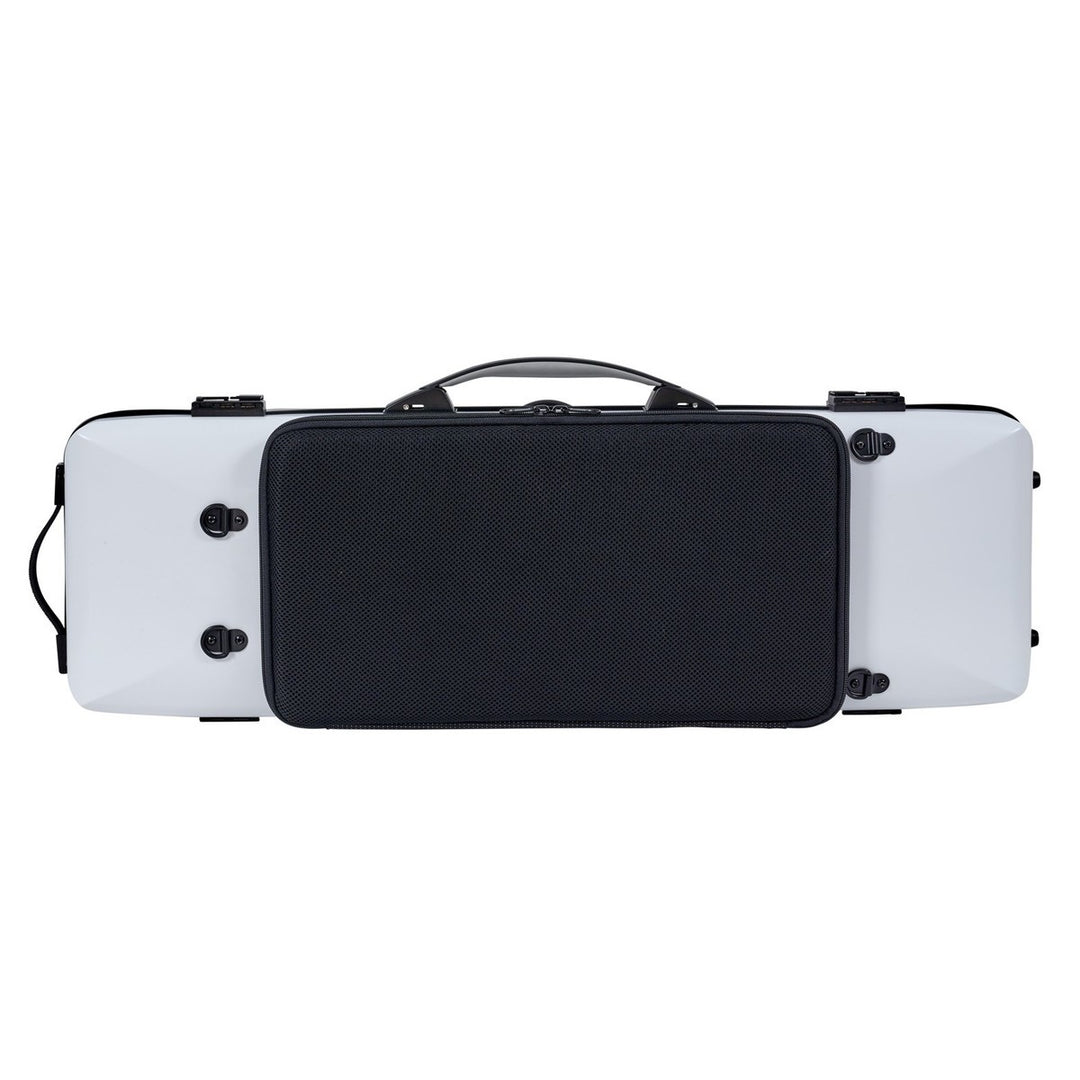 BAM Ice Supreme Hightech Oblong Etui für Violine, weiß, BAM-ICE2018XLW