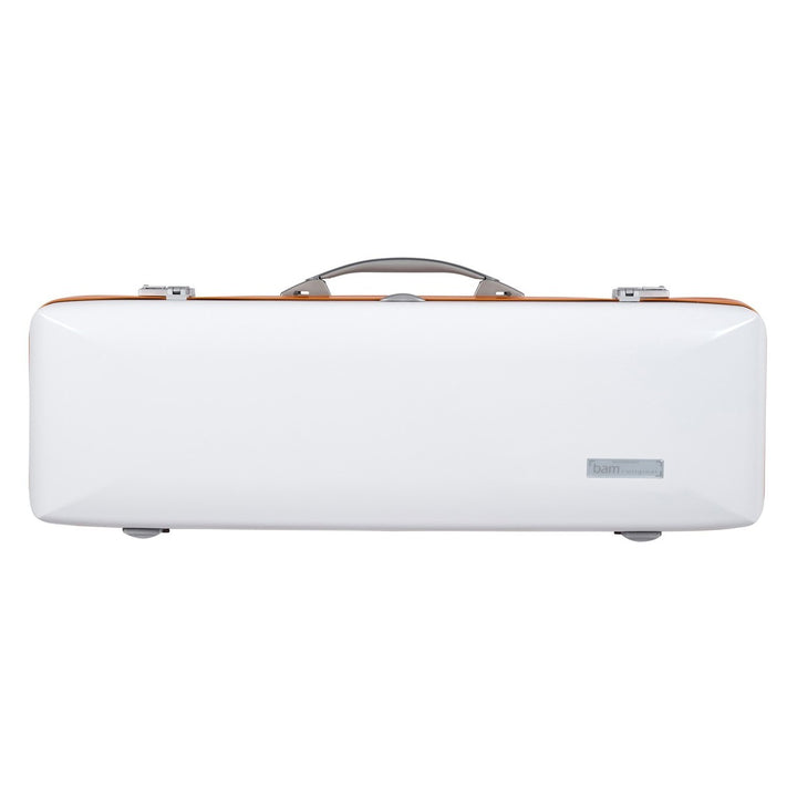 BAM Ice Supreme Hightech Oblong Etui für Violine, weiß, BAM-ICE2018XLW