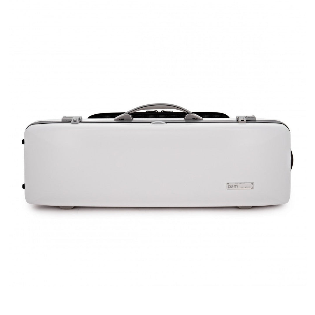 BAM Ice Supreme Hightech Oblong Etui für Violine, weiß, BAM-ICE2018XLW
