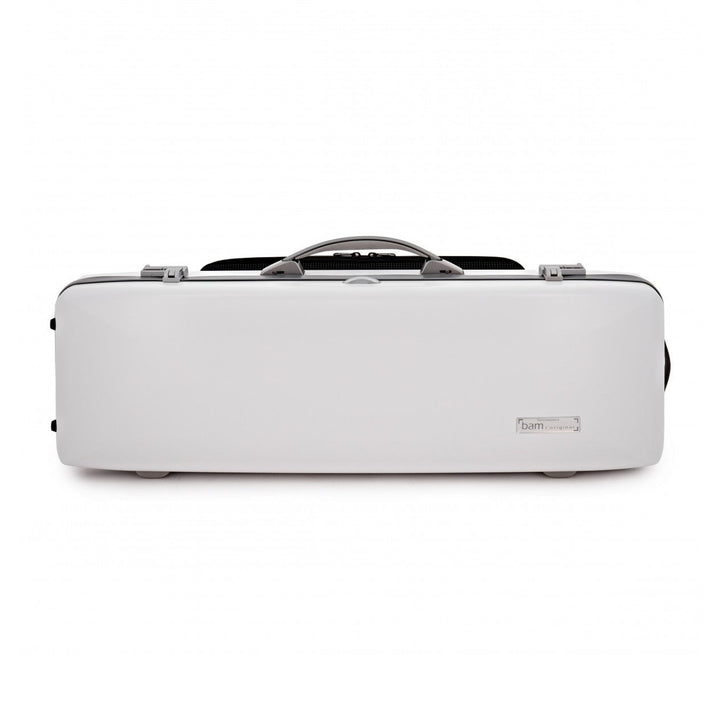 BAM Ice Supreme Hightech Oblong Etui für Violine, weiß, BAM-ICE2018XLW