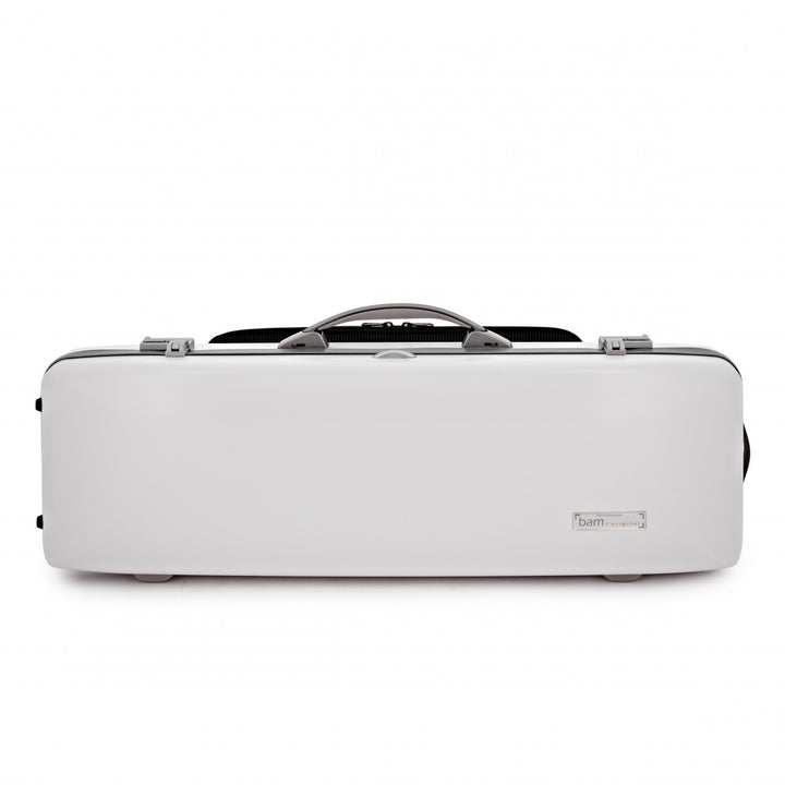 BAM Ice Supreme Hightech Oblong Etui für Violine, weiß, BAM-ICE2018XLW