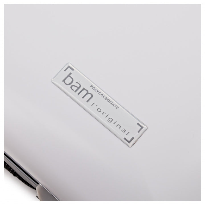 BAM Ice Supreme Hightech Oblong Etui für Violine, weiß, BAM-ICE2018XLW