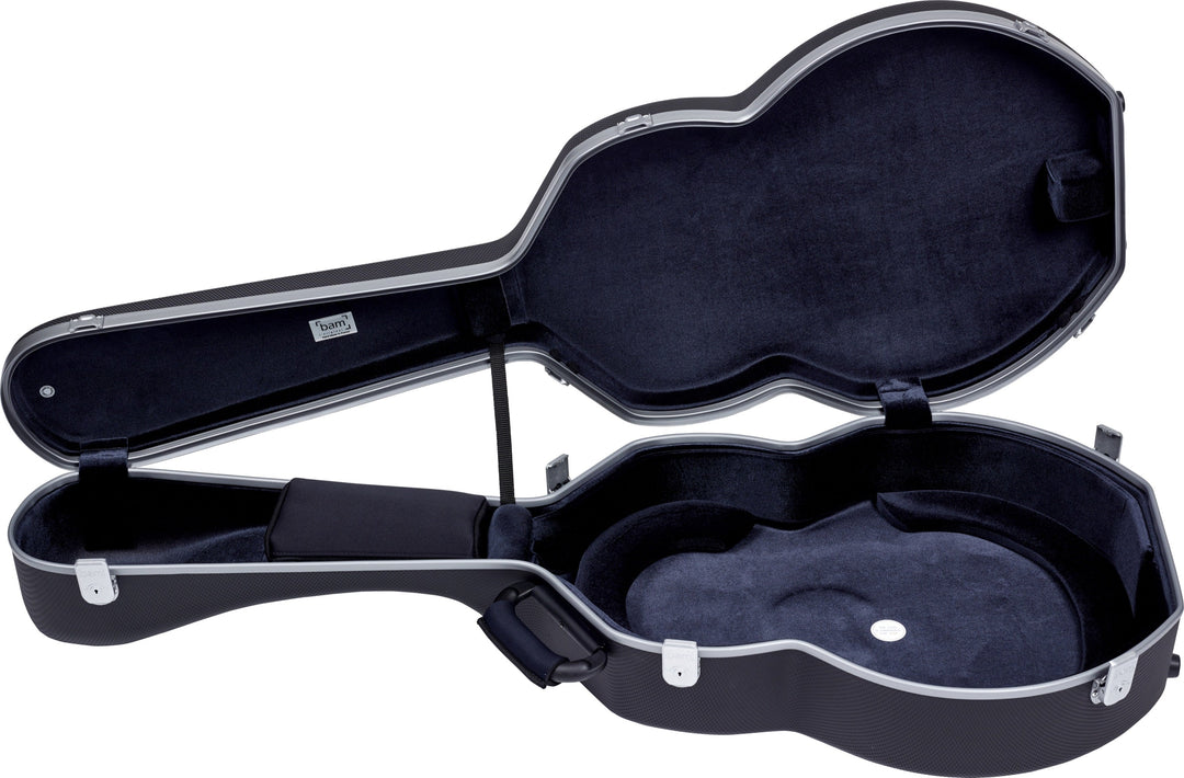 BAM Panther Hightech Archtop 17" Gitarren-Etui, Schwarz, BAM-PANT8006XLN