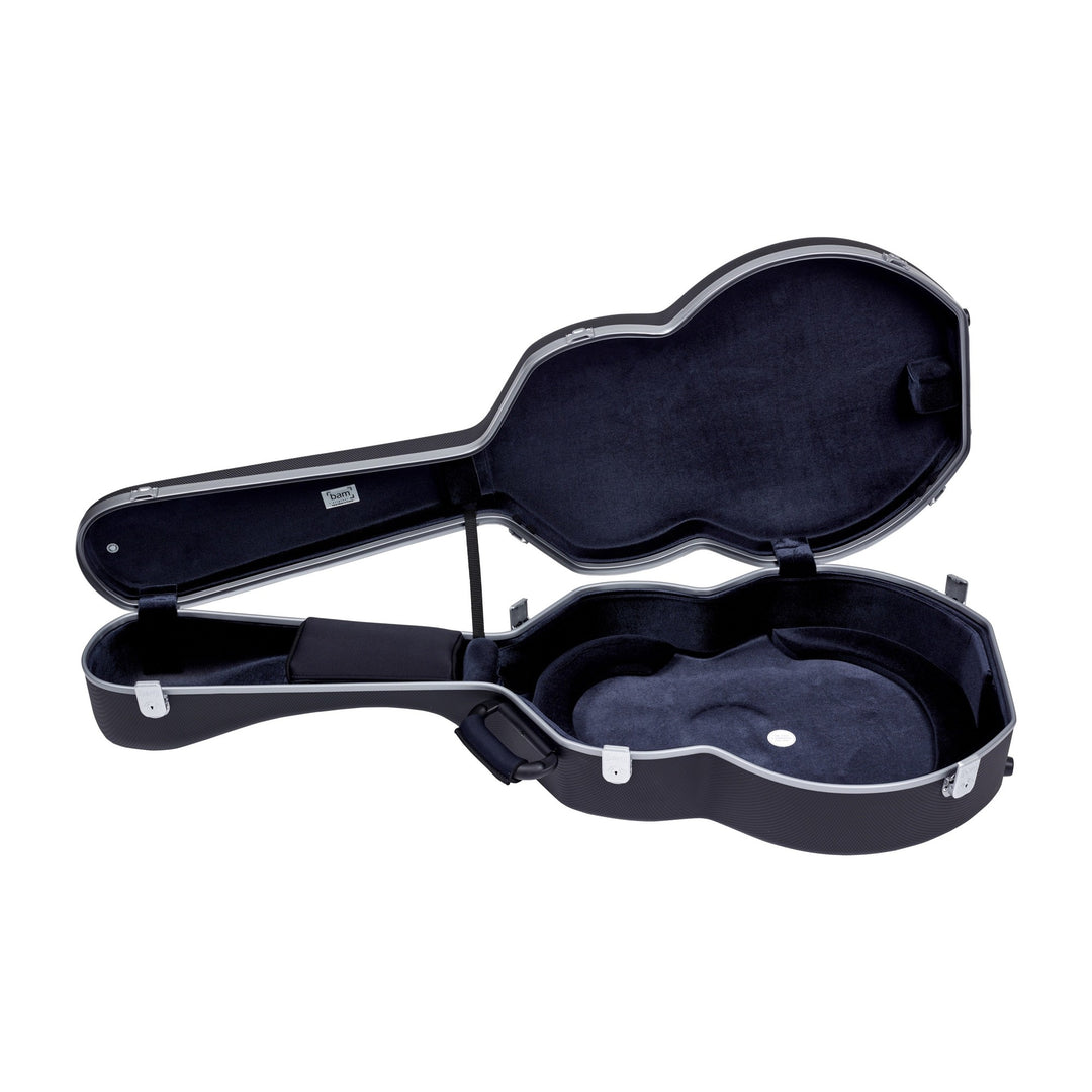 BAM Panther Hightech Archtop 17" Gitarren-Etui, Schwarz, BAM-PANT8006XLN