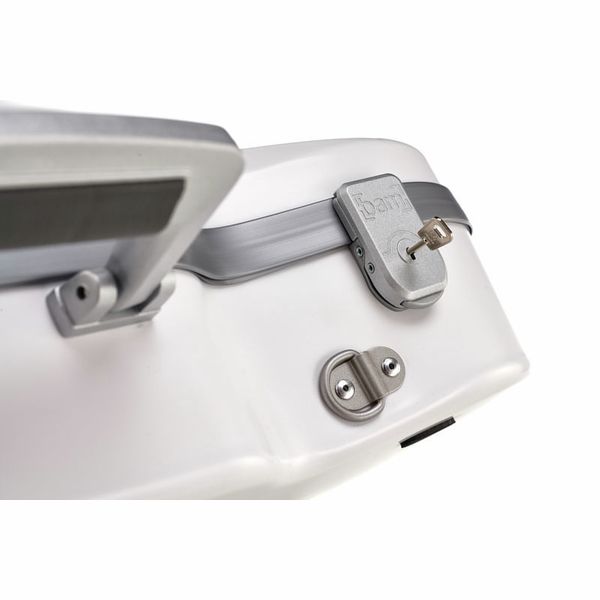 BAM Supreme Contoured Etui für Violine, weiß, BAM-SUP2002XLW
