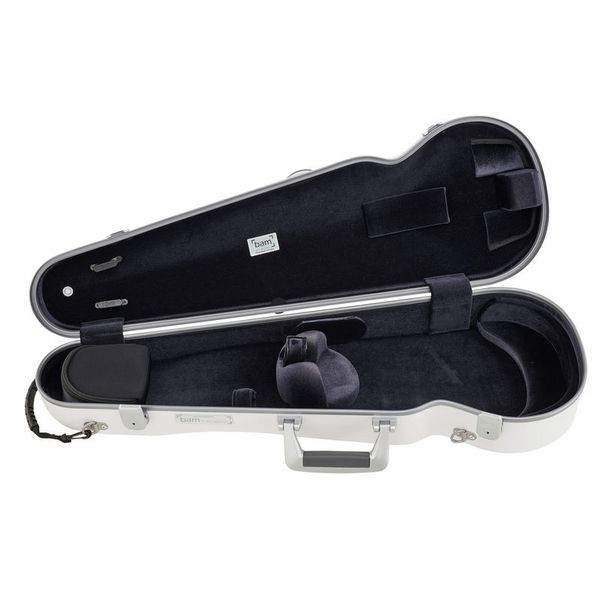 BAM Supreme Contoured Etui für Violine, weiß, BAM-SUP2002XLW