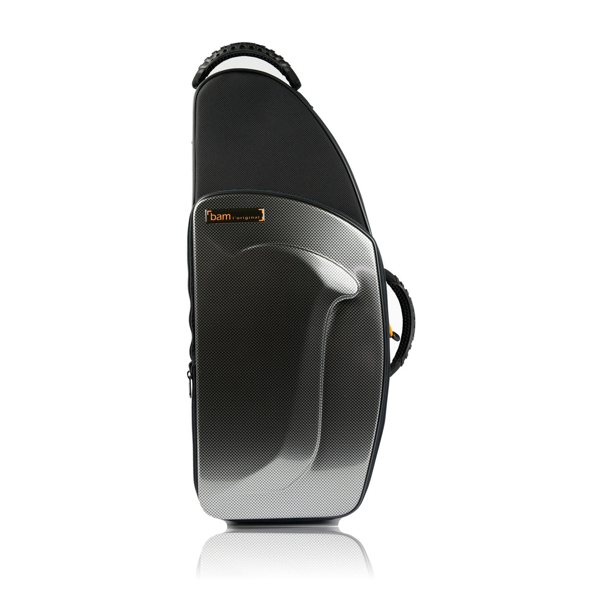 BAM NEW TREKKING Etui für Altsaxophon, Silber Carbon, BAM-TREK3021SSC