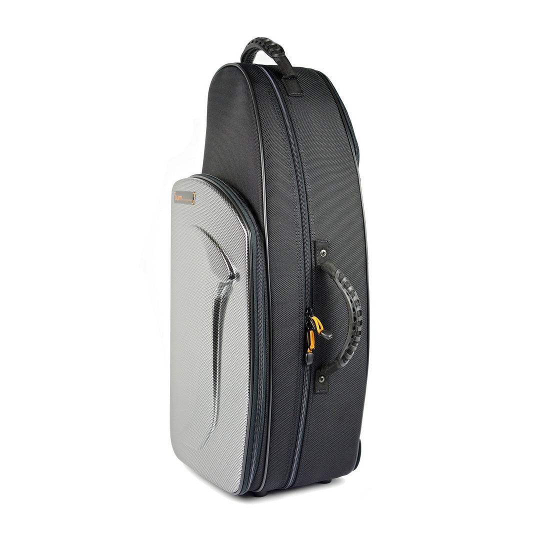 BAM NEW TREKKING Etui für Altsaxophon, Silber Carbon, BAM-TREK3021SSC