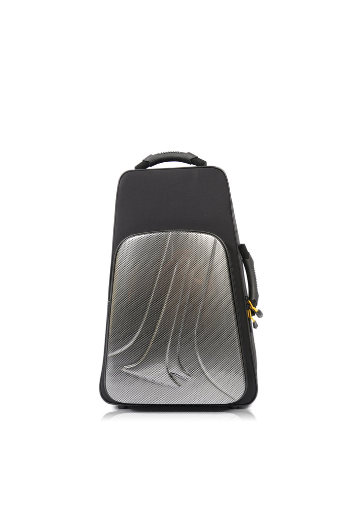 BAM NEW TREKKING Etui für 2 Trompeten, Silber Carbon, BAM-TREK3024SSC