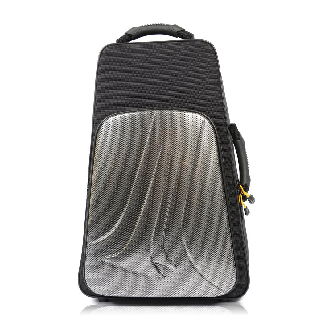 BAM NEW TREKKING Etui für 2 Trompeten, Silber Carbon, BAM-TREK3024SSC