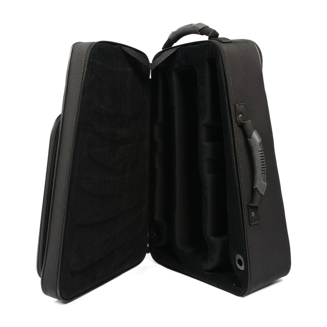BAM NEW TREKKING Etui für 2 Trompeten, Silber Carbon, BAM-TREK3024SSC
