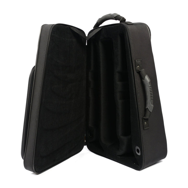 BAM NEW TREKKING Etui für 2 Trompeten, Silber Carbon, BAM-TREK3024SSC