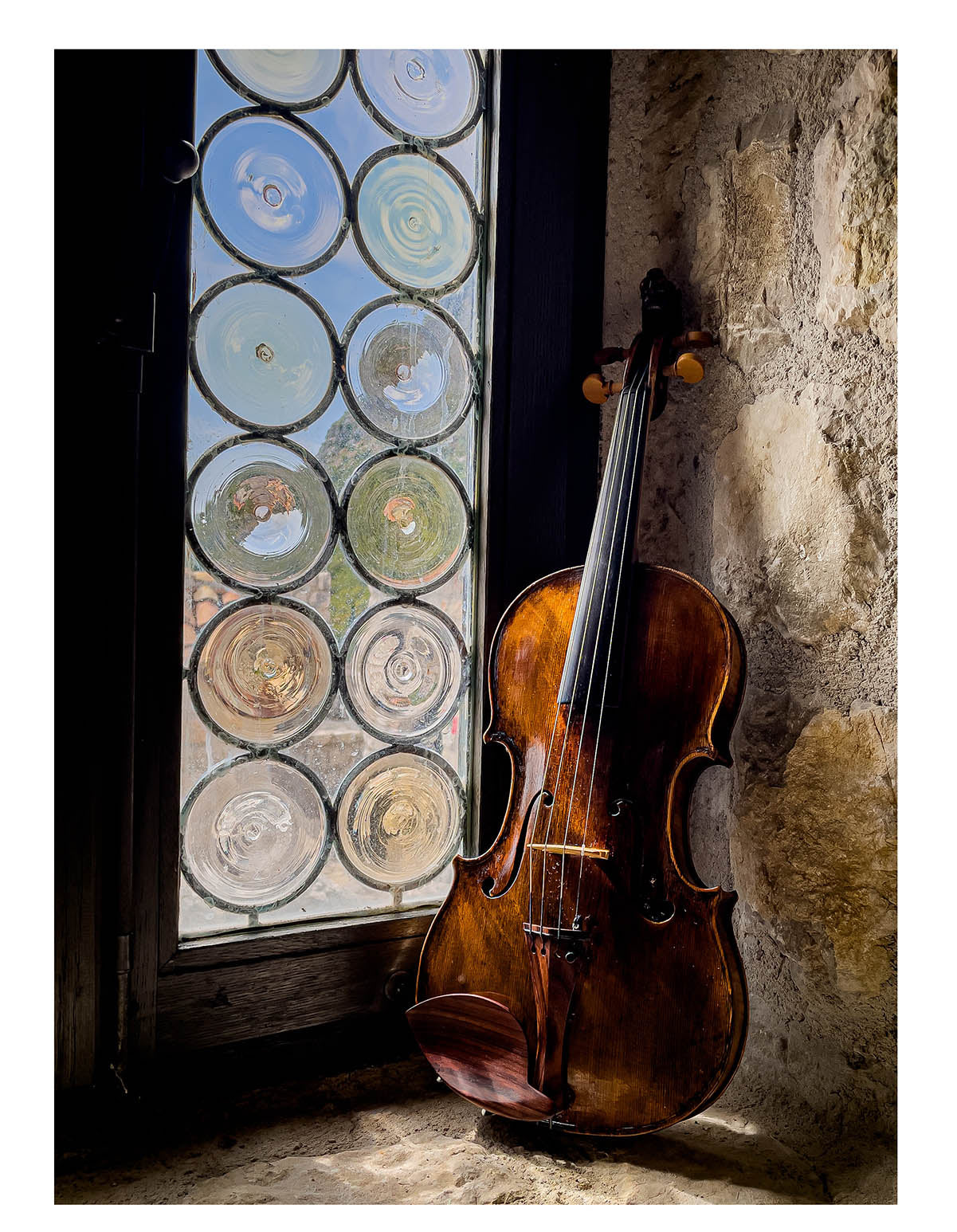 Morawetz Chinrest Violin 4/4 in Rosewood, ZK-4841R-LOW
