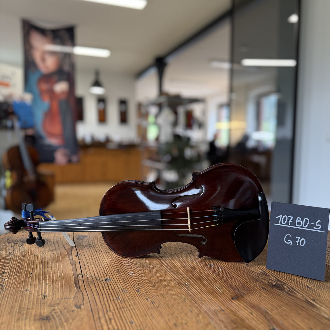 Götz Geigengalerie – Violine Einzelstück G70, Perspektive