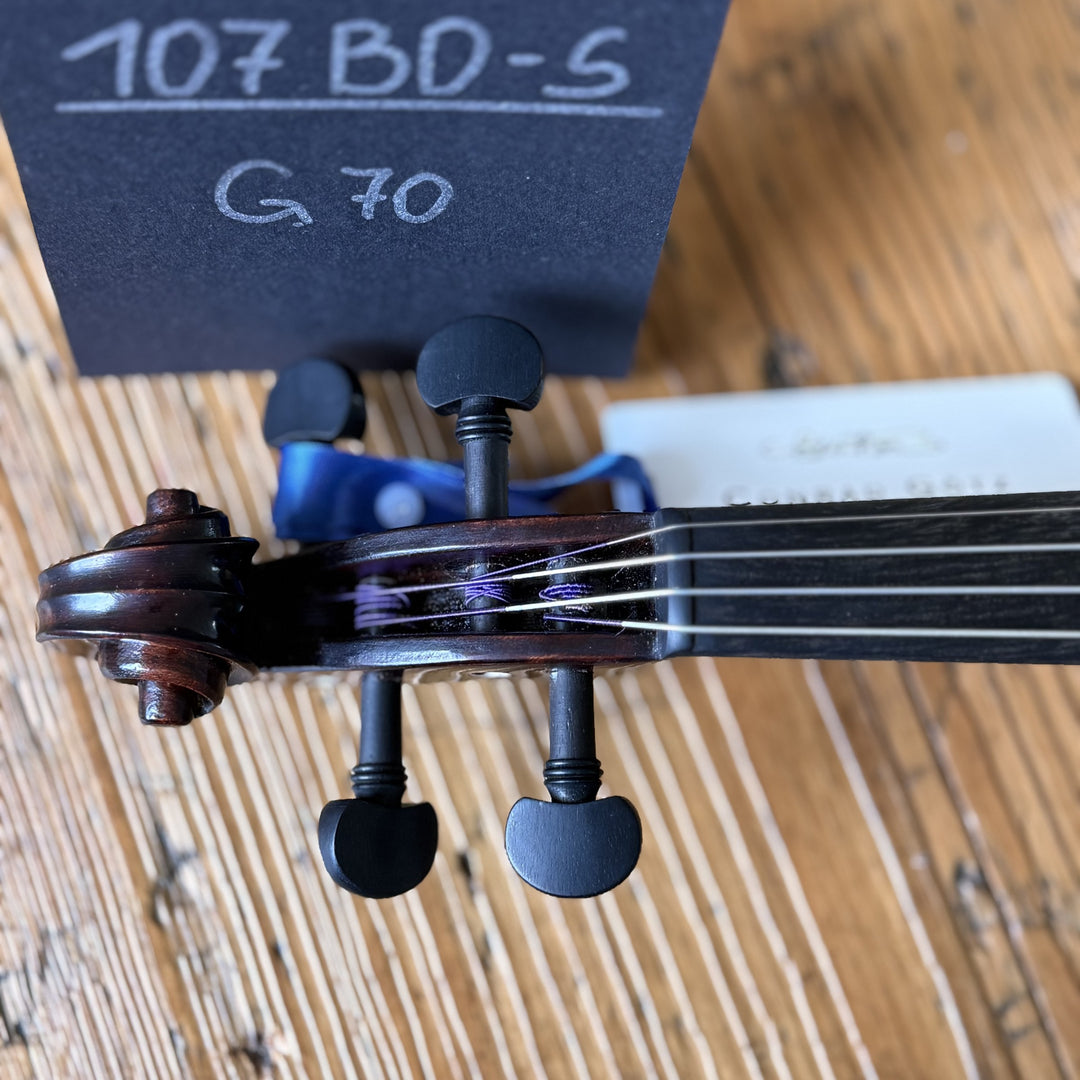 Götz Geigengalerie – Violine Einzelstück G70, Schnecke von oben