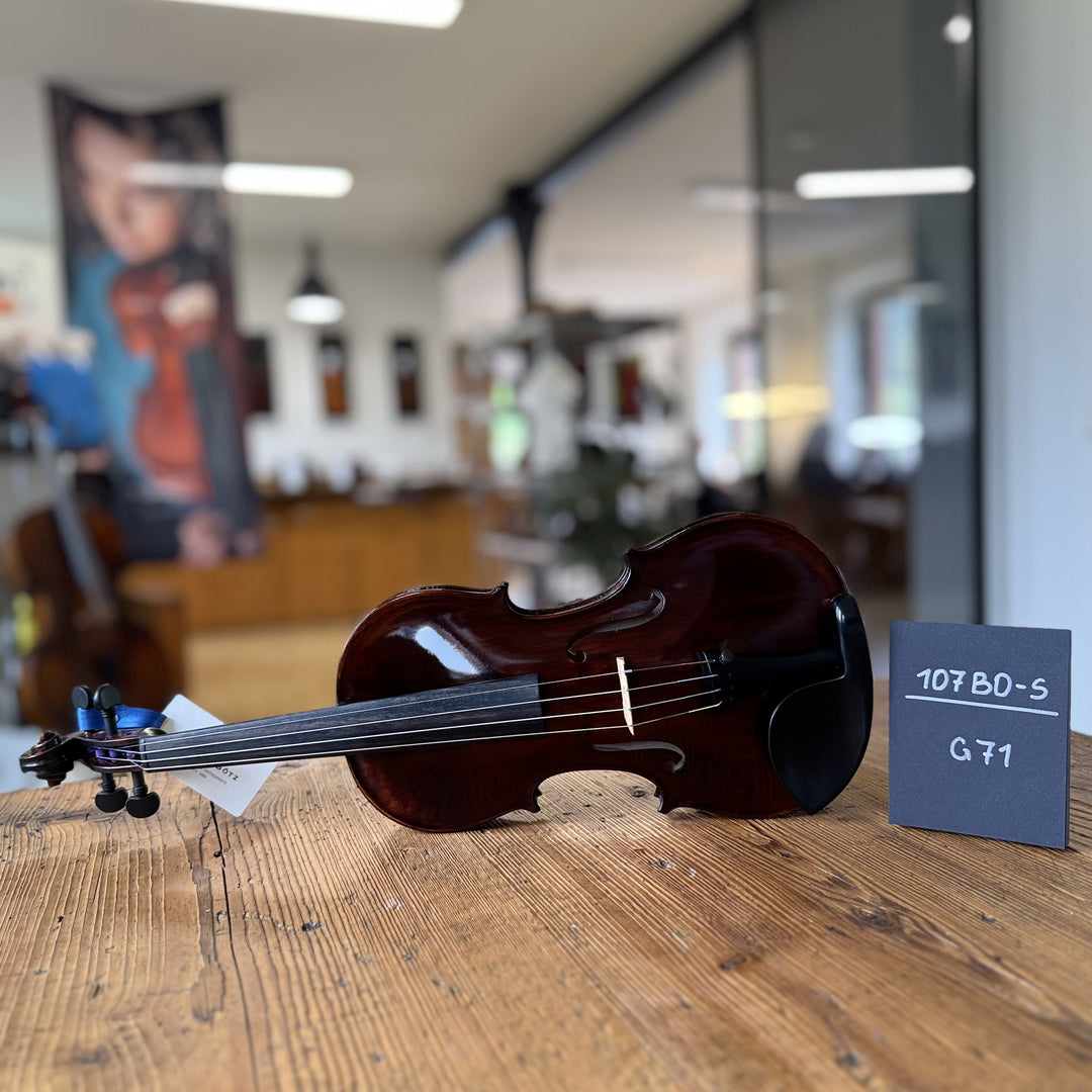 Götz Geigengalerie – Violine Einzelstück G71, Perspektive