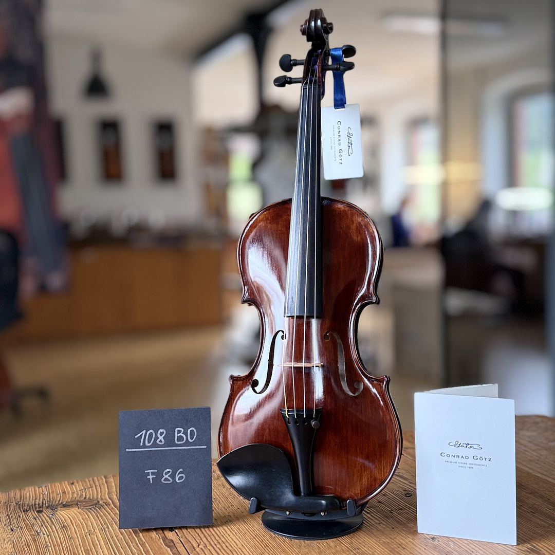Götz Geigengalerie – Violine Einzelstück F86, Vorderansicht