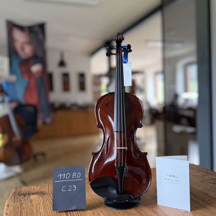 Götz Geigengalerie – Violine Einzelstück C23, Vorderansicht