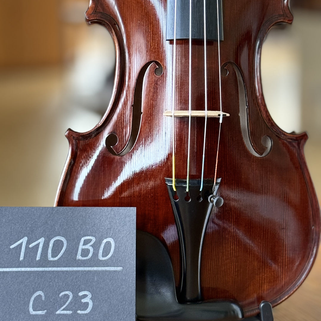 Götz Geigengalerie – Violine Einzelstück C23, Decke Detail