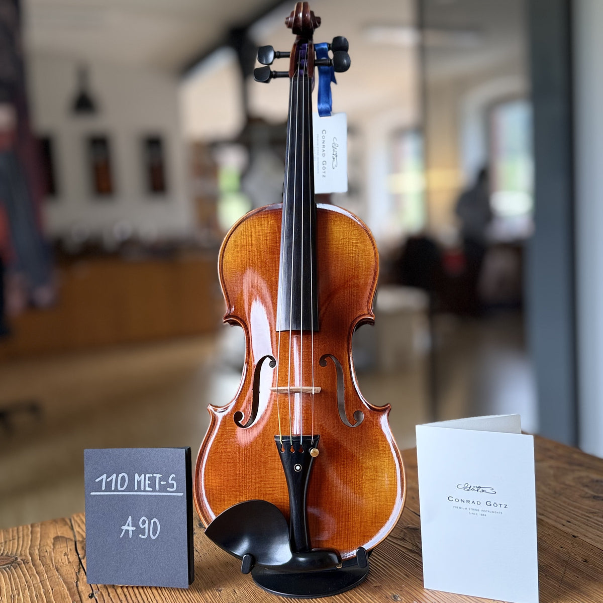 Götz Geigengalerie – Violine Einzelstück A90, Vorderansicht