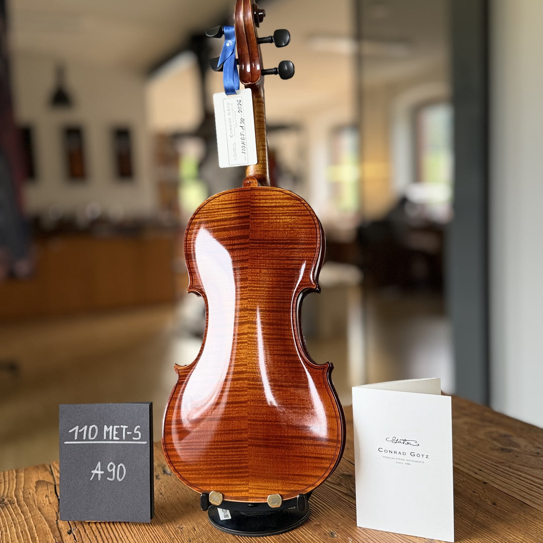 Götz Geigengalerie – Violine Einzelstück A90, Rückansicht