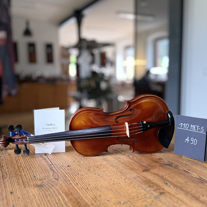 Götz Geigengalerie – Violine Einzelstück A90, Perspektive