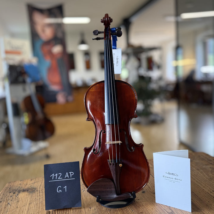 Götz Geigengalerie – Violine Einzelstück G1, Vorderansicht
