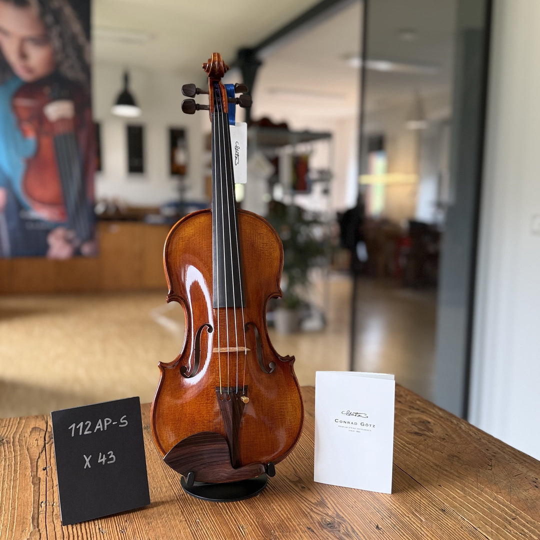 AGAPE Violine #112 AP-S, Einzelstück X43, Vorderansicht