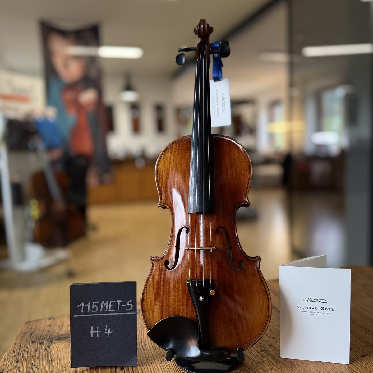 Götz Geigengalerie – Violine Einzelstück H4, Vorderansicht