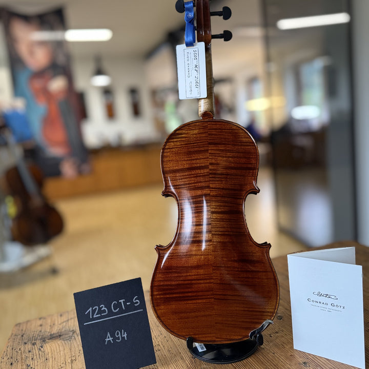 Götz Geigengalerie – Violine Einzelstück A94, Rückansicht