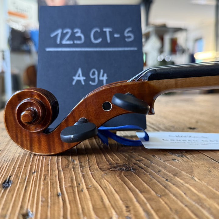 Götz Geigengalerie – Violine Einzelstück A94, Schnecke seitlich