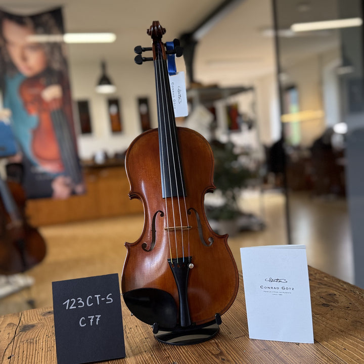 Götz Geigengalerie – Violine Einzelstück C77, Vorderansicht