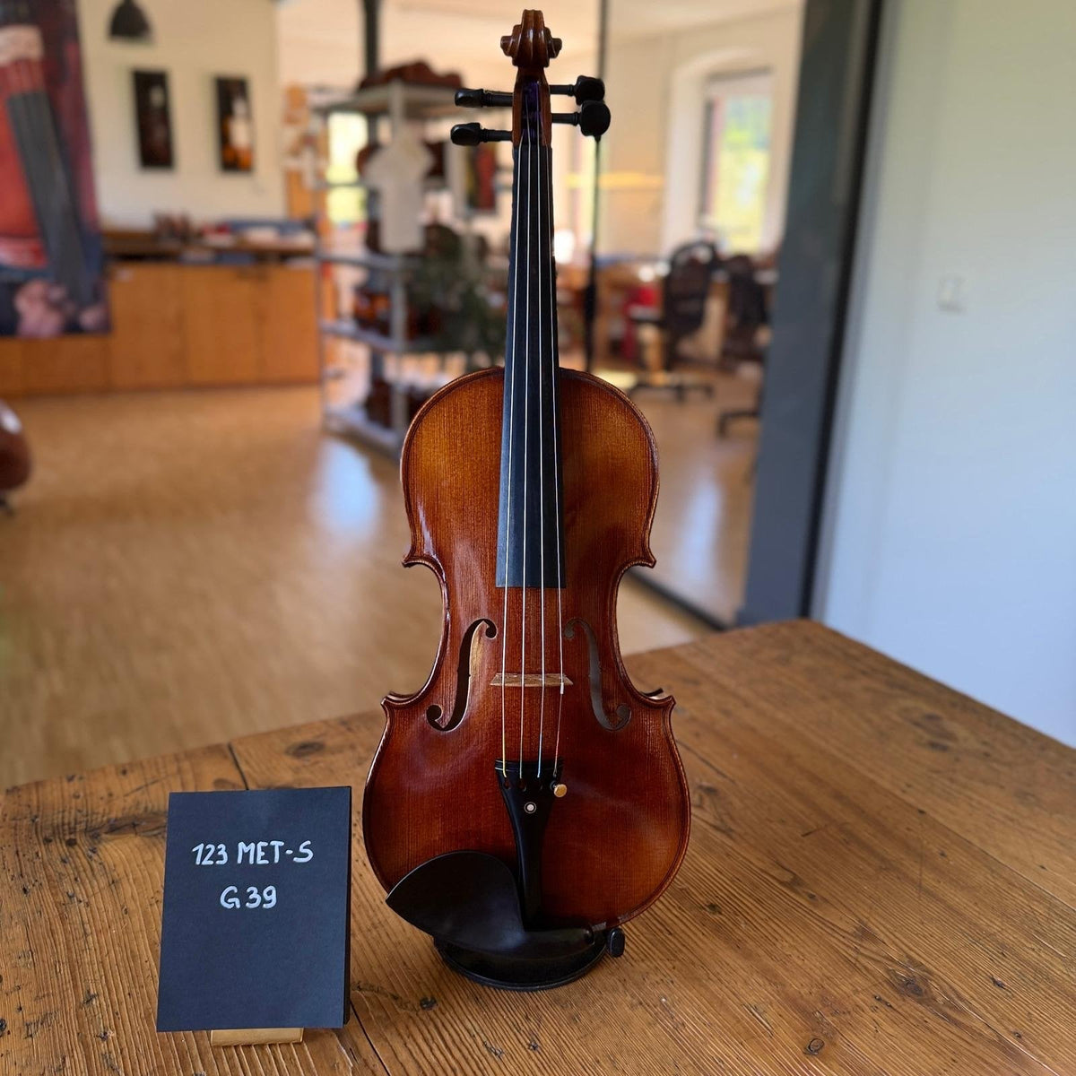 METROPOL Violine #123 MET-S, Einzelstück G39, Vorderansicht