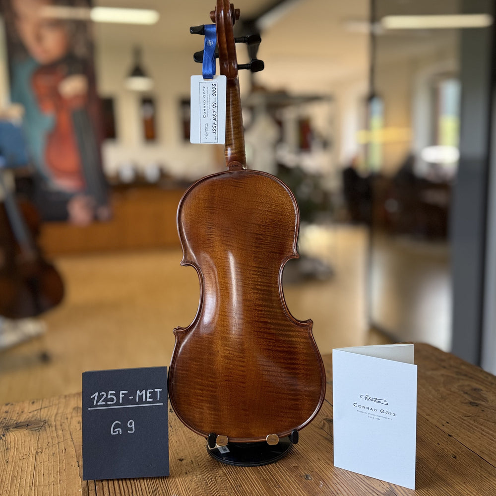 Götz Geigengalerie – Violine Einzelstück G9, Rückansicht